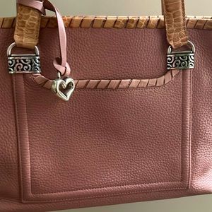 Authentic BRIGHTON mini bag! Beautiful pink, lined inside, MINT CONDITION!